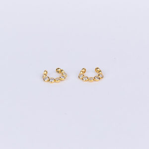 Crown Stone Cuff-Golden