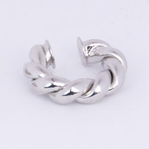 Twist Cuff-Silver